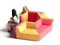 Офисный диван Оригами