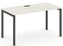 Стол письменный на металлокаркасе на П-образных опорах 40х40